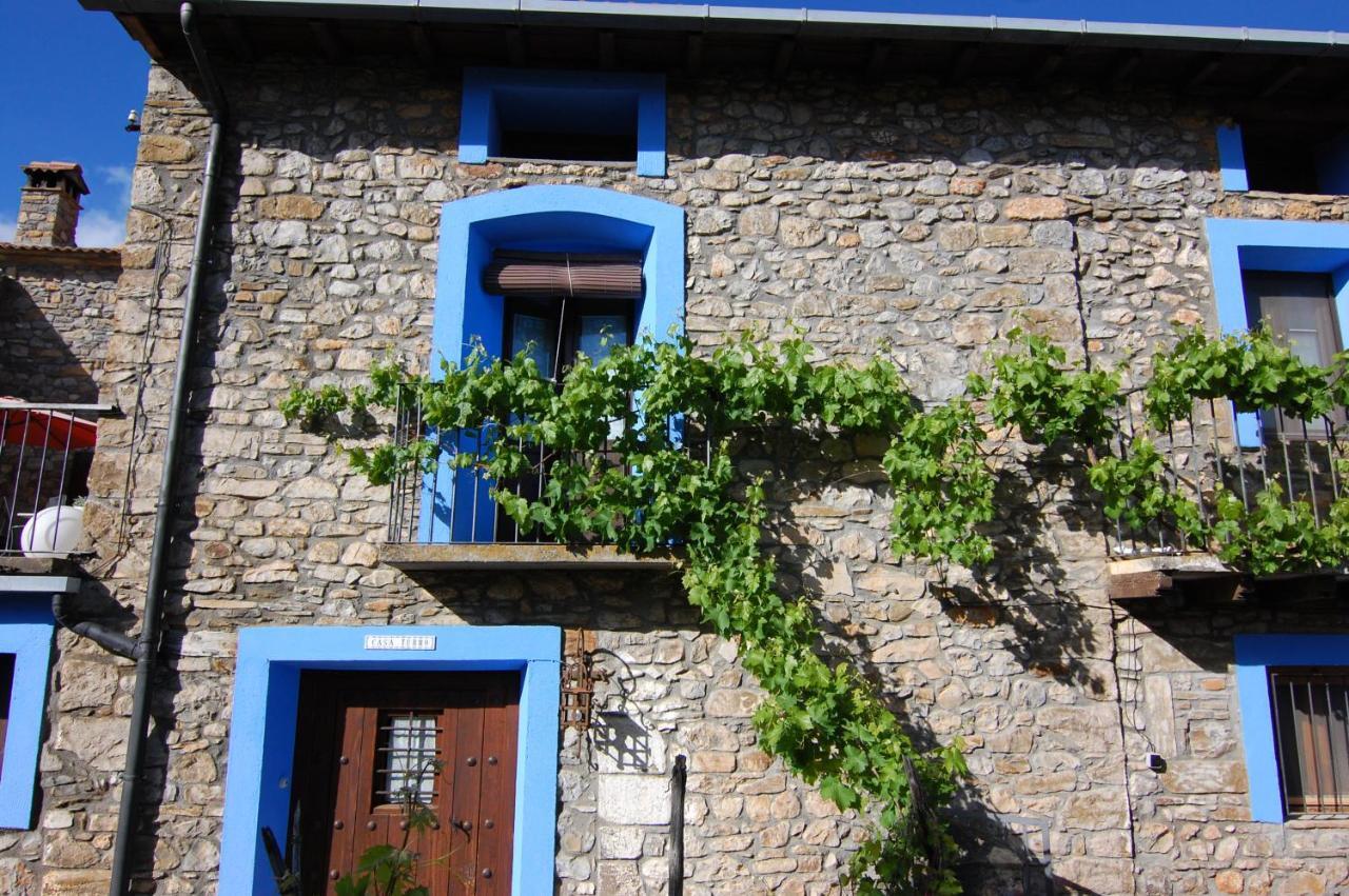 Apartamento El Fenal De Turmo Casa Rural "El Capricho De Nieves" Laspuña Exterior foto